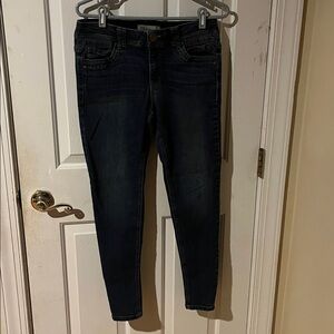 Democracy Denim AB Solution Skinny  Jeans Blue Stretch Womens Size 8 Everyday